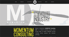Desktop Screenshot of momentumconsulting.org